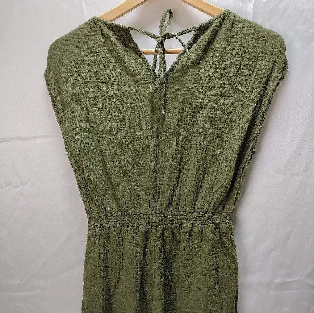 Xirena Nell gauze cotton basil jumpsuit Size Small - Picture 6 of 10